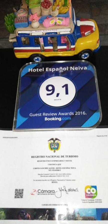 Hotel Espanol Neiva เนย์บา ภายนอก รูปภาพ